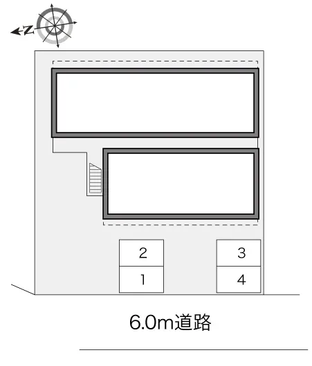 ★手数料０円★戸田市美女木１丁目 月極駐車場